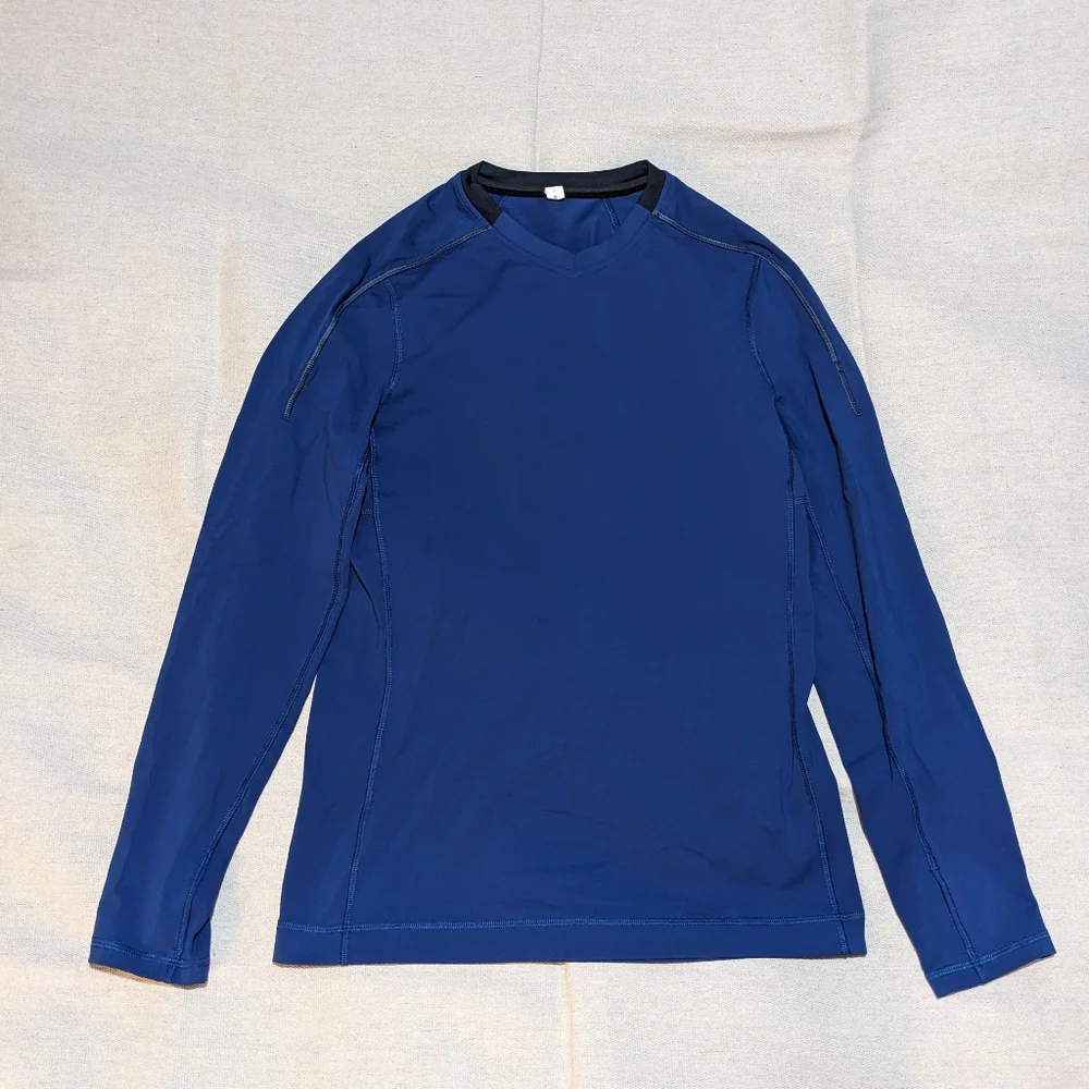 2 for $50! Lululemon Running performance long sleeve mens S - Picture 1 of 7